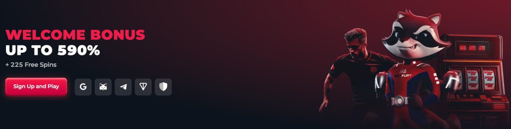 BetFury casino banner
